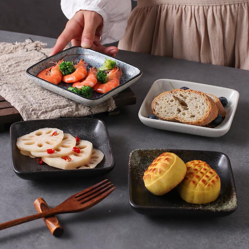 Japanese Style Ceramic Condiment Dish Set