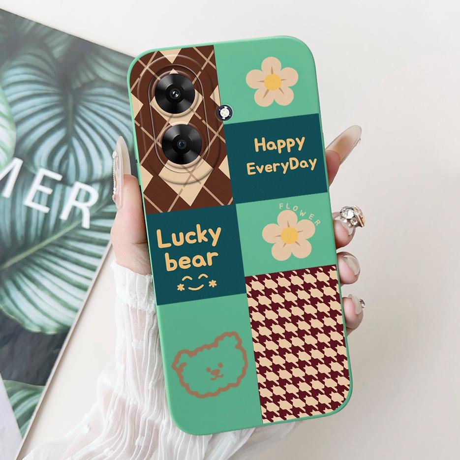 Für Realme Note 60 Hülle Luxus Kunst Bemaltes Cover Stoßfest Weiches Silikon Handyhülle Für Realme Note 50 Note50 Note60 Rückseite