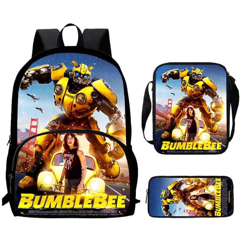Transformers, Bumblebee Bag High Definition Multi-Function Oxford Lightweight Backpack