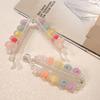 Acrylic Claw Clips Colorful Banana Clip Vertical Clip Large Banana Hair Clips  Women