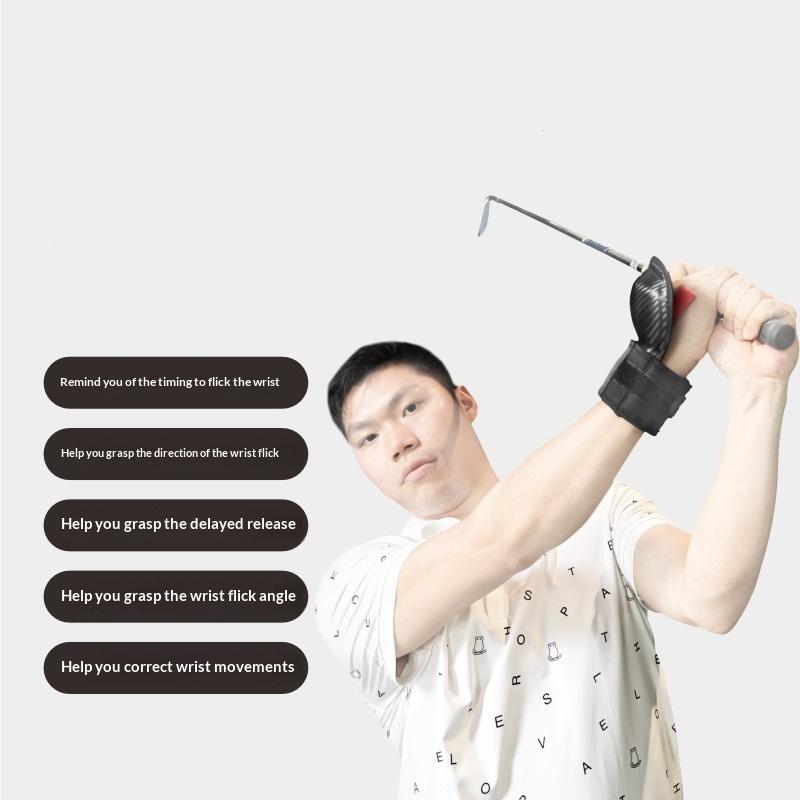 Golf Chipping Wrist Angle Corrector Golf Swing Training Aid Hold Wrist Brace Band Trainer Corrector For All Golfers