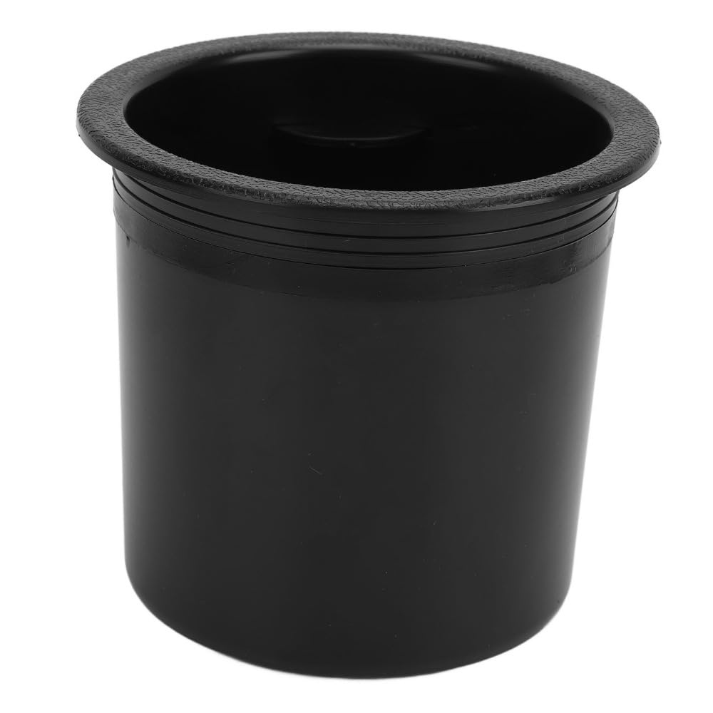 EZBUYGO Black Cup Holder Insert 73mm Universal Fit for Carboat Pontoon RV with 4 Cushion Liners for Vibration Noise Reduction -