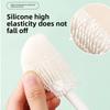 Silicone Milk Bottle Brush Long Handle Cup Scrubber Glass Water Bottle Cleaner Kitchen Cleaning Tool for Home Daily Washing