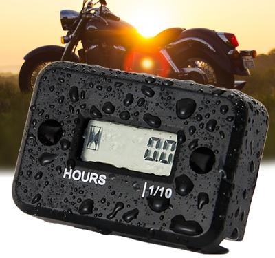 Compteur d'heures Moto VTT Moto de cross Étanche Numérique LCD