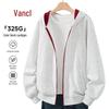 VANCL Color-Blocked Hooded Zip-Up Sweatshirt Jacket
