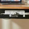 Under Desk Cable Management Cable Tray Under Desk With Clamp Power Strip Cord Holder No Drilling Sturdy Spacious Supplies