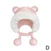 Women Cold Weather Hat Women Plush Hat Soft Fuzzy Women's Plush Hat With Cute Bear Ears Windproof Warm For Autumn Winter