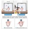 PULUZ PU5027B 25cm Foldable LED Photo Studio Box Built In 3 Color Temperatures Ring Light, with 12 Color Backdrops