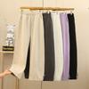 Wasteland Style Sportswear Pants for Women In Spring and Autumn, Drawstring Stylish Loose Wide-leg Pants, High-waisted Slimming Casual Sweatpants