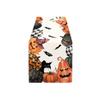 Halloween Linen Table Runner 7213 Inches - Pumpkin and Pattern for Fireplace TV Stand Dining Table