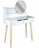 SCANDI dressing table with mirror, Scandinavian cosmetics