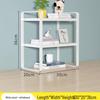 Dual-Layer Desktop Storage Rack & Office Organizer Bookshelf