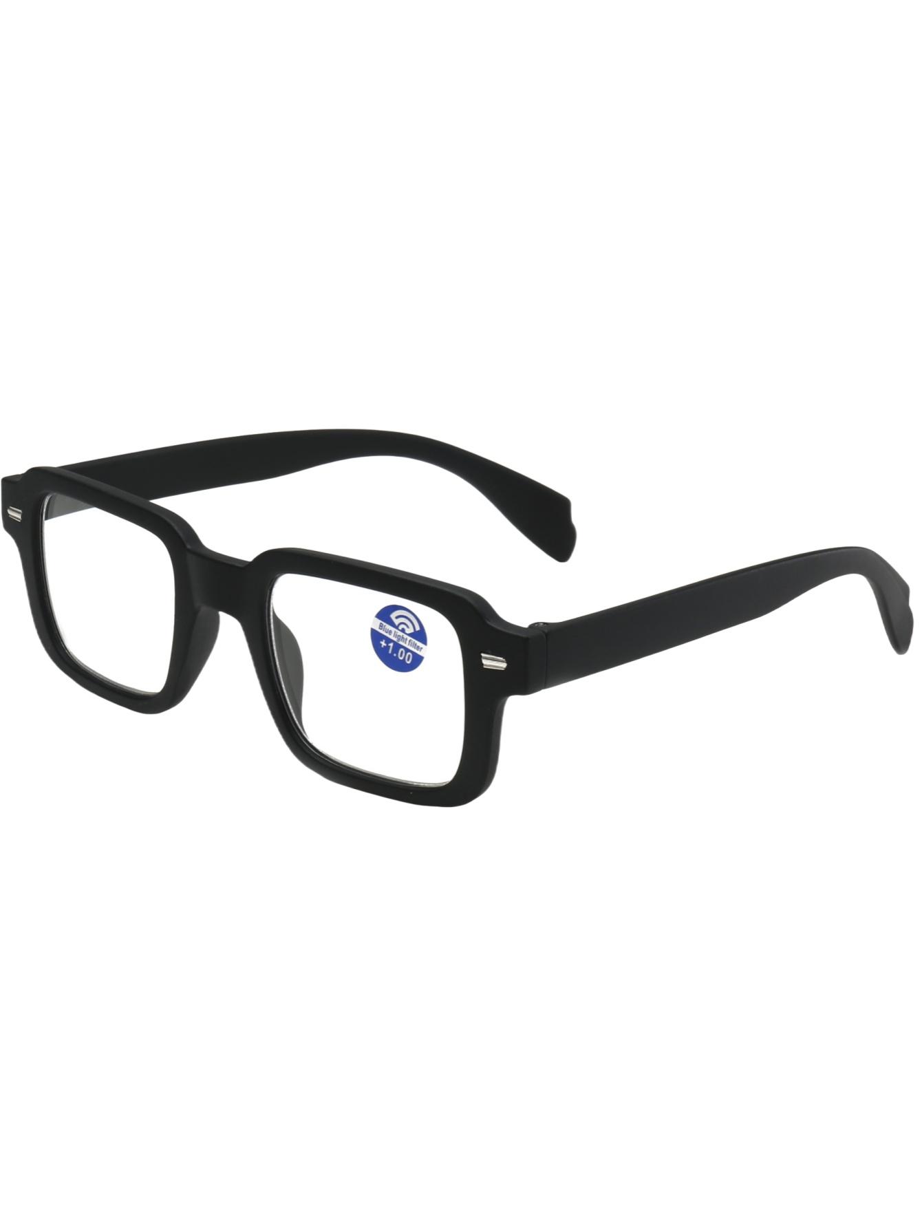 

Reading glasses are ultra-light elegant comfortable and stylish and high-definition square reading glasses for the elderly. 2