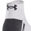 Under Armour Performance Tech Ankle Socks Unisex 3 Pack White 1379504-100