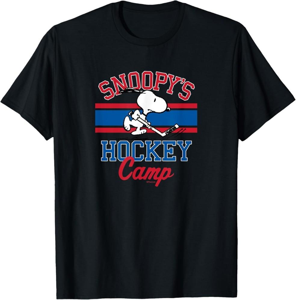 Peanuts - Snoopy s Hockey Camp T-Shirt Unisex T-Shirt S