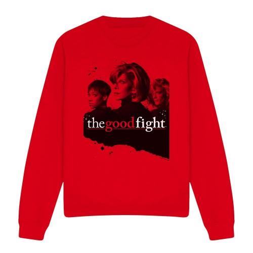 The Good Fight Unisex Adult Diane Lucca & Maia Sweatshirt