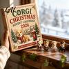 Christmas Party Favors 24 Days Advent Calendar 2026 with Mini Corgi Figurines Collectible Dog Toys Holiday Countdown for Kids Lovers Cute Ornaments