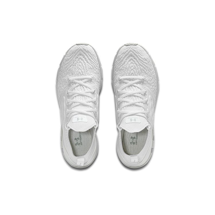 Under Armour HOVR Phantom 2 Comfortable Fabric Low Top Casual Running Shoes Men sneaker White 3025194-101