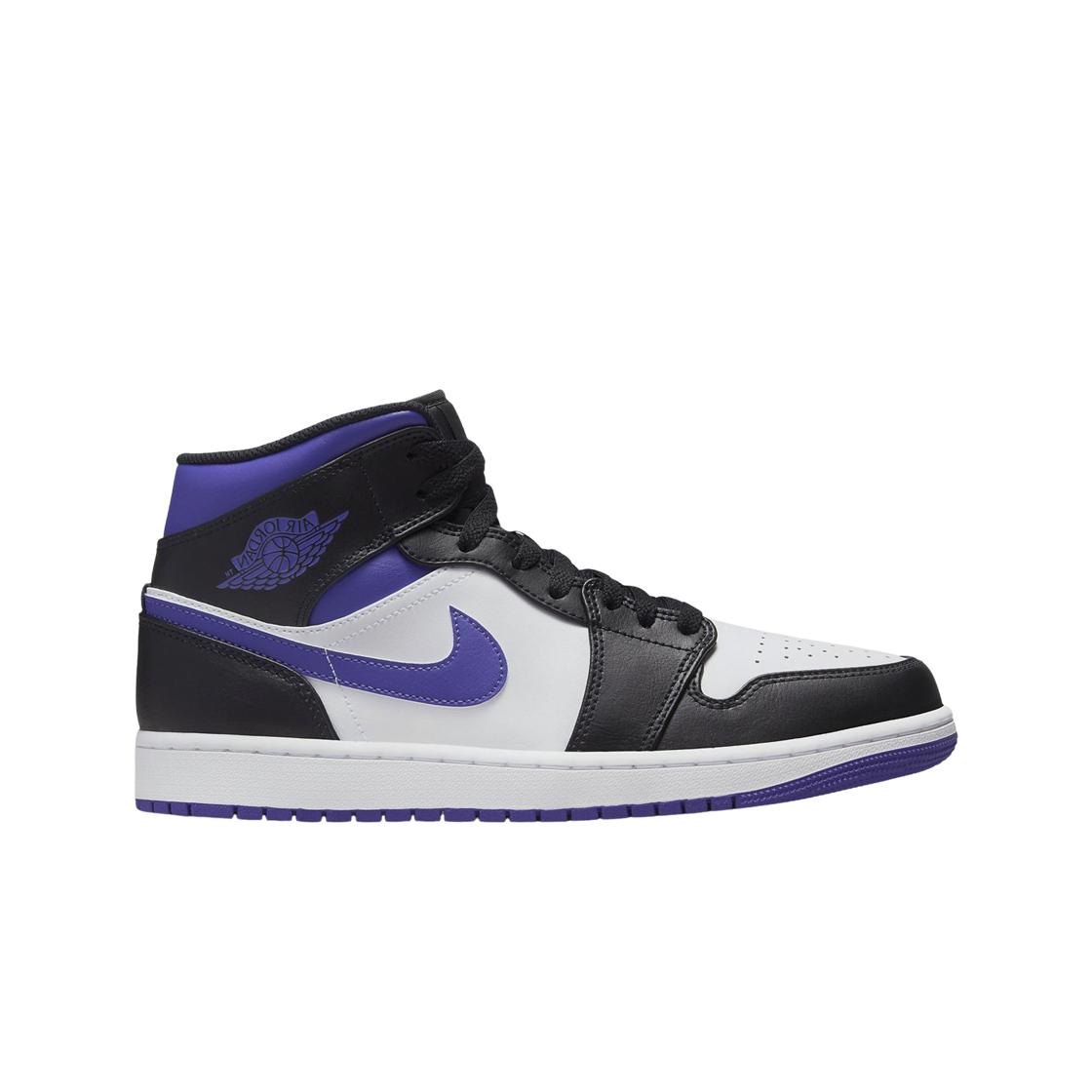 

Мужские кроссовки Jordan 1 Mid Black Dark Iris 554724-095