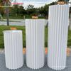 Wedding & Event Origami Dessert Display Stand - Round Foldable Columns for Cakes and Ornaments