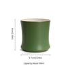 3 Stück Simulation Bambusgelenk Teetasse 90 ml Teegeschirr Tassen Kreative Kung Fu Teetasse Teeraum
