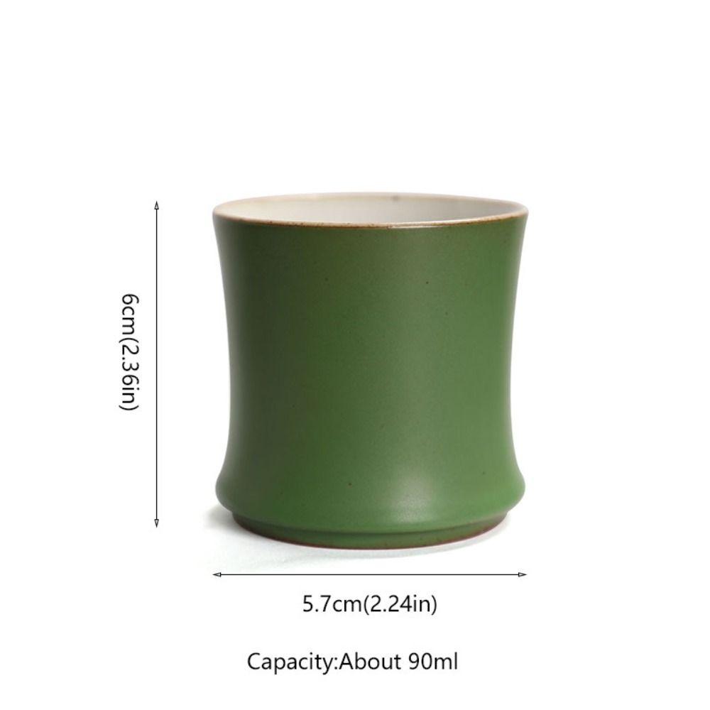 3 Stück Simulation Bambusgelenk Teetasse 90 ml Teegeschirr Tassen Kreative Kung Fu Teetasse Teeraum