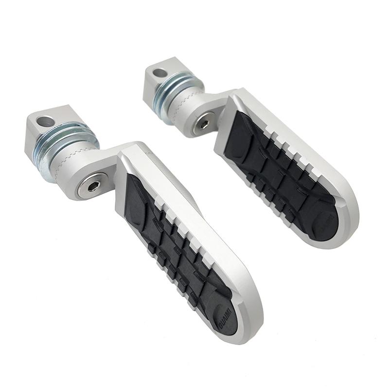 Front&Rear Adjustable Footrest Rotatable Passenger Foot Pegs Rests For BMW R1200GS R1250GS LC ADV R 1250 GS Adventure 2014-2023