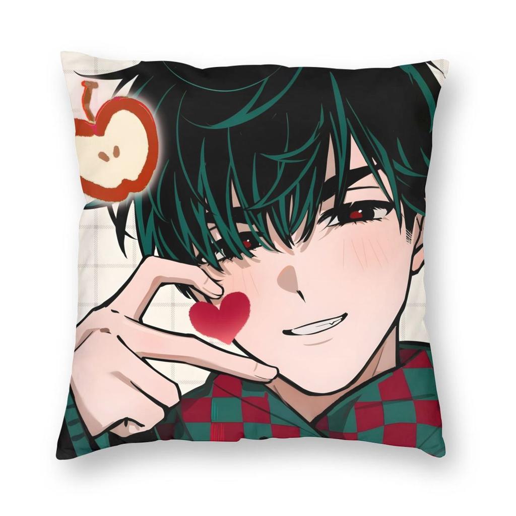 Alien Stage Anime Kissenbezug Druck Polyester Kissenbezug Geschenk Dekokissenbezug Bezug Auto Reißverschluss 45*45cm