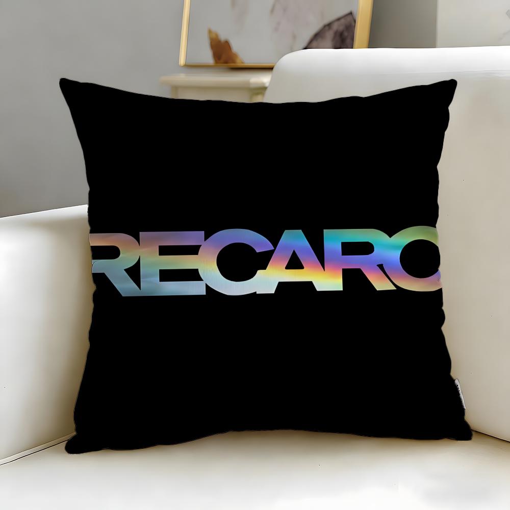 classic brand Recaro Cushion Cover Soft & Easy-Wash Pillow Case – Versatile for Couch, Bed, Travel and Office