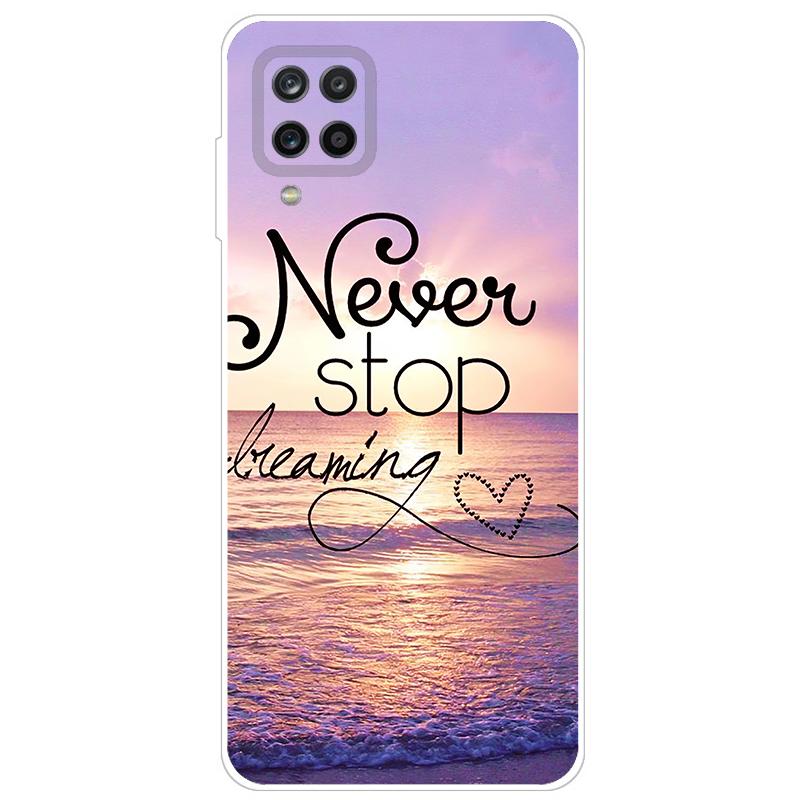 For Samsung A12 M32 Case Soft Silicone for Samsung Galaxy A22 5G 4G Transparent Phone Back Cover for Samsung M32 A 22 Phone Case