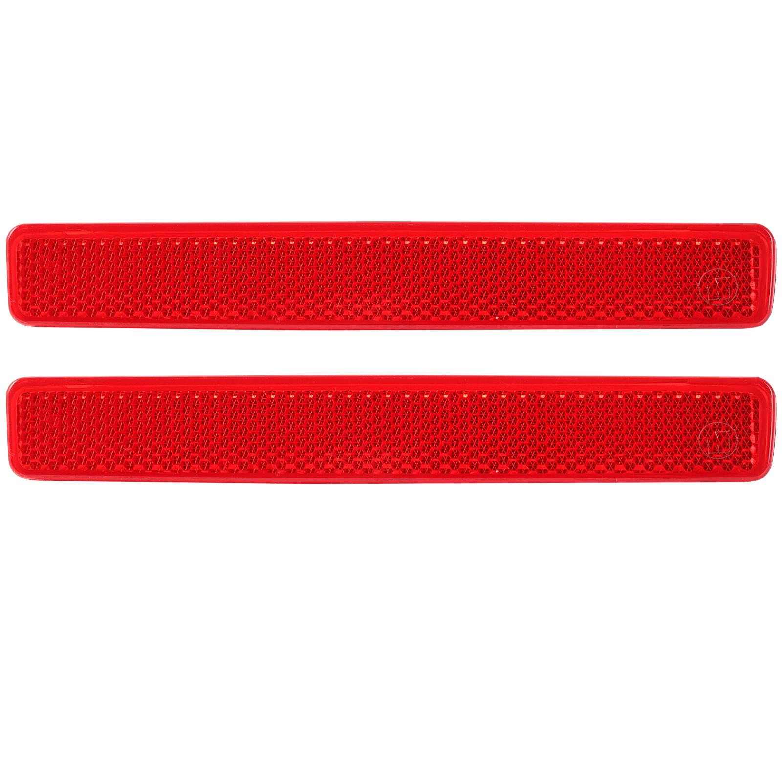 

2x Car Flashing Left Right Rear Bumper Reflector For VW Transporter/Caravelle T5 2003-2011 7E0945105 7E0945106 Car Accessories красный