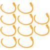 10Pcs Nylon Bull Nose Ring Accessory for Cattle Cow Farm Livestock Animal Equipment