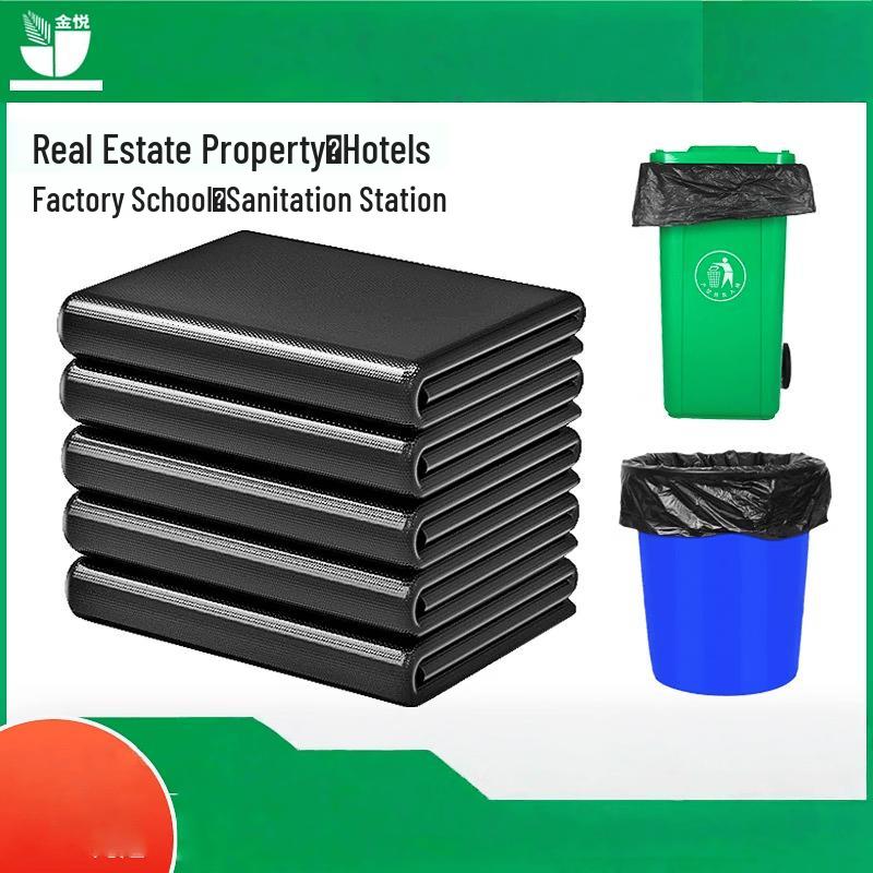 Black Disposable Garbage Bags