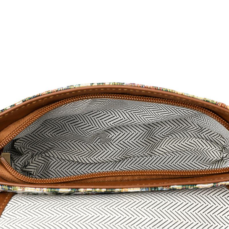 Yogodlns Hochwertige Damen Umhängetaschen Neue Retro Blumen Messenger Bags Damen Ein-Schulter Kleine Quadratische Taschen