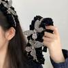 Pleated Fabric Bow Hairbands For Women French Elegant Temperament Headband Fashion Hair Accessories