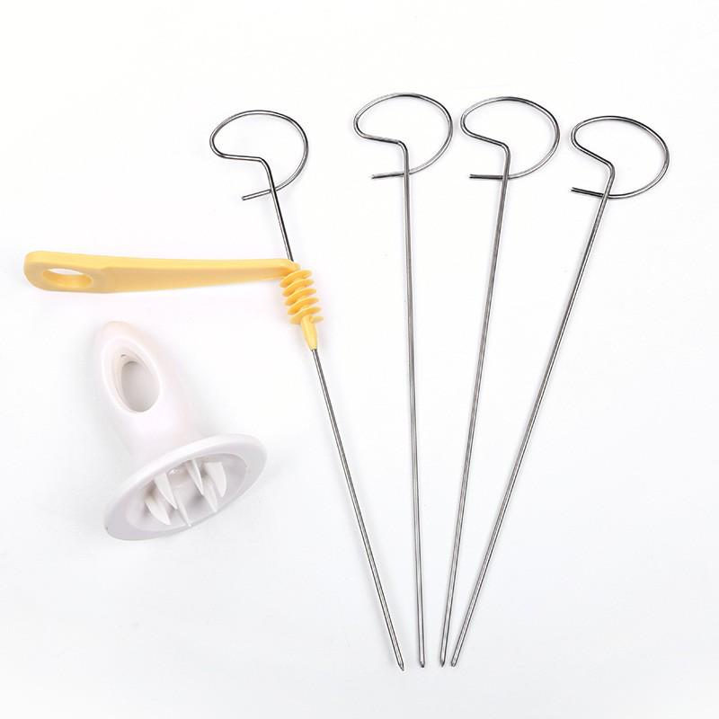 Hand-Crank Spiral Potato Slicer Set for Home Use