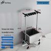 YidaShang Stainless Steel Movable Mop Sink and Storage Rack