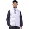 Li Ning Table Tennis Series Comfortable Casual Simple Stand Collar Zipper Letter Warm Vest Unisex Vests Sea-Salt-Purple AMRV065-3