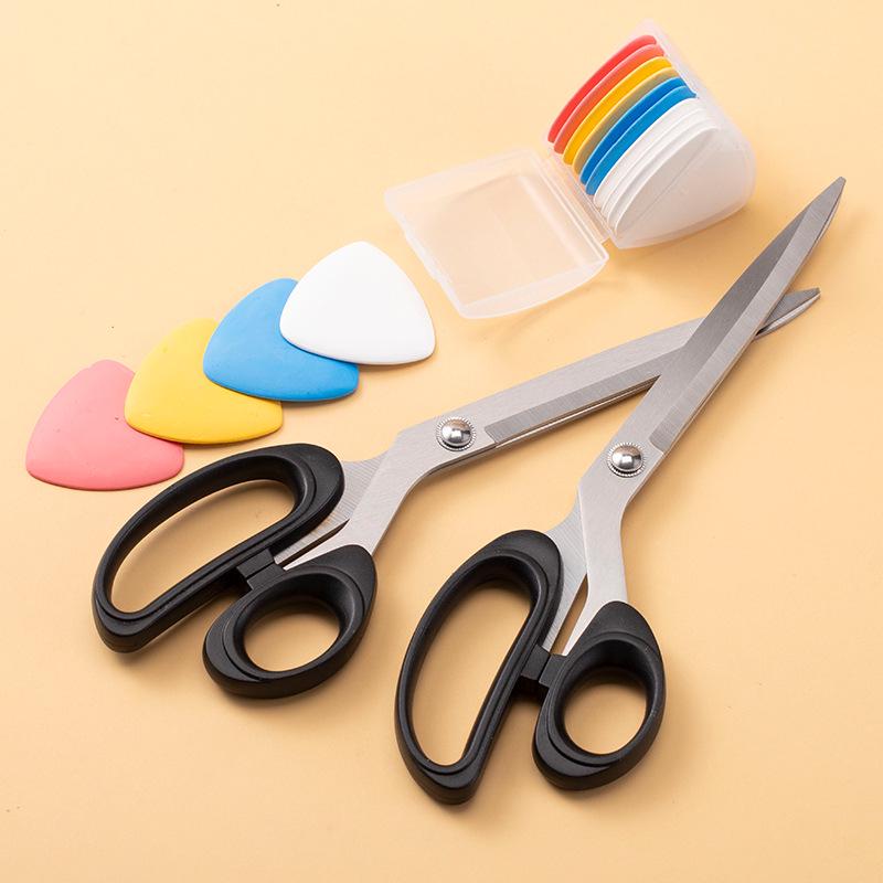 Tailor Scissors: Fabric Cutting, Thread Trimming, Marking Chalk, Bamboo Ruler Sewing Kit