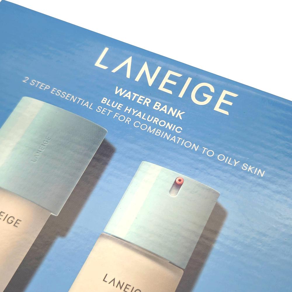 LANEIGE Water Bank Blue Hyaluronic Coffret essentiel en 2 étapes (pour peaux mixtes à grasses)