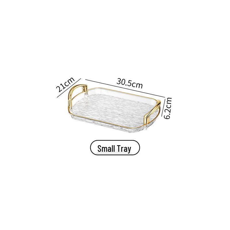 De ou Starlight Double-Handled Snack Tray