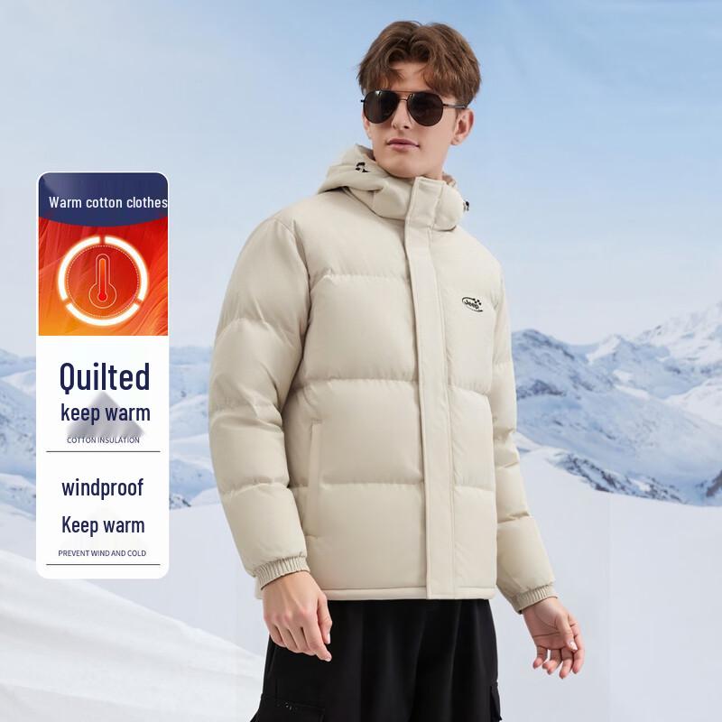 JEEP Men s Fall/Winter Hooded Padded Jacket 4XL