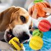 Dog Toy Ball Dog Food-Leaking Toy Rubber Chew Toys Treat-Dispensing Ball Tooth Cleaning Toy Dog Molar Toy Pet Interactive Toy