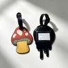 Cute Little Mushroom Cartoon Luggage Tag Luggage Check-in Tag Luggage Anti-lost Identification Tag Bag Ornaments