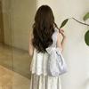 Street Style Tote Bag With Polyester Fabric Large Capacity For Daily Use