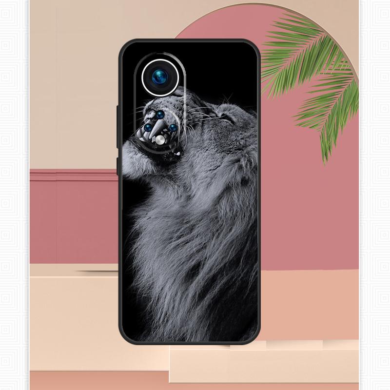 Roaring Lion Case For Honor Magic 7 Lite 5 6 8 Pro Honor 200 400 X9c X9b X9a X8b X8a X8c 50 70 90 Cover
