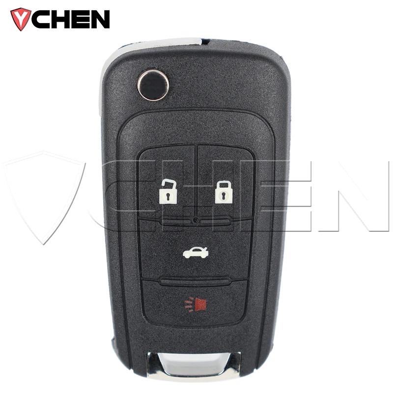 Car Key Case Cover For Buick For Chevrolet Cruze Epica Lova Impala Aveo Malibu Sail Orlando Trax Spark Remote Fob Shell Logo