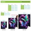 Galaxy Butterflies Fleece Blanket Cosmic Art Design Soft Cozy Throw Home Decor for Living Room or Bedroom Gift for Fantasy Fans