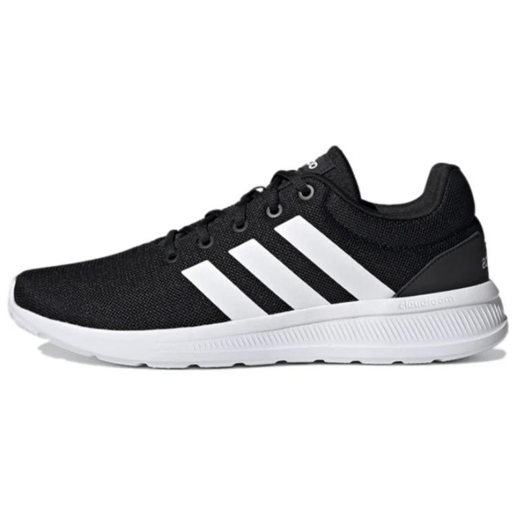 Adidas Lite Racer CLN 2.0 Black White Men Sneakers Core-Black Footwear-White JS3020