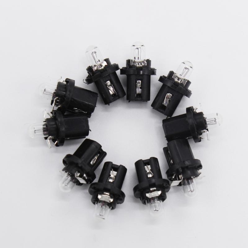 Car Dashboard PCB Instrument Panel Light Bulbs With Holder Base Socket Suitable For Enhancing Vehicle Performances 10pcs